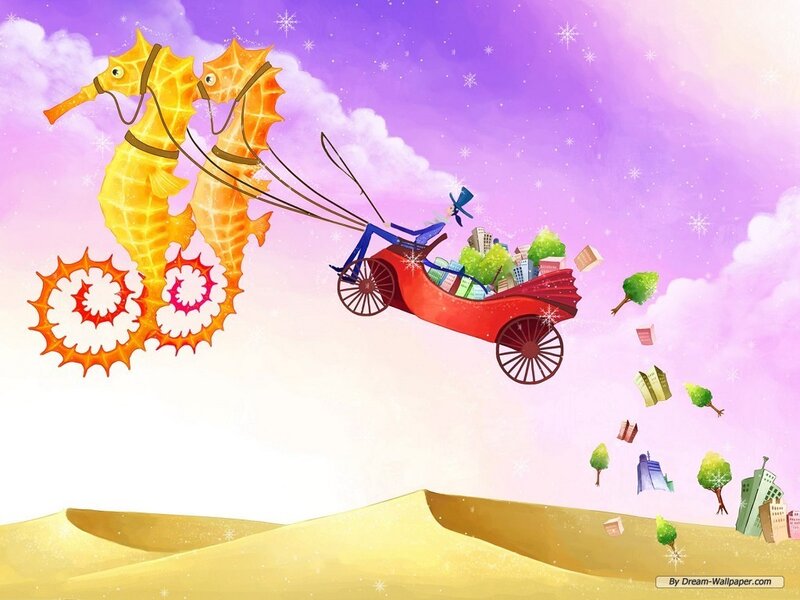 Seahorse-drawn Carriage