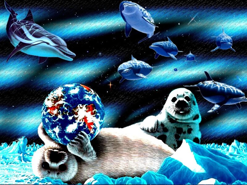 Seal Holding Earth