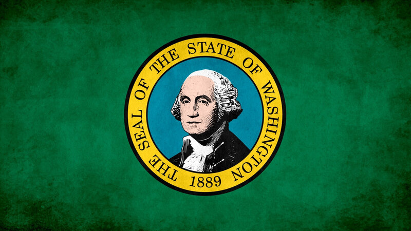 Seal of the State of Washington — Green, Formal
