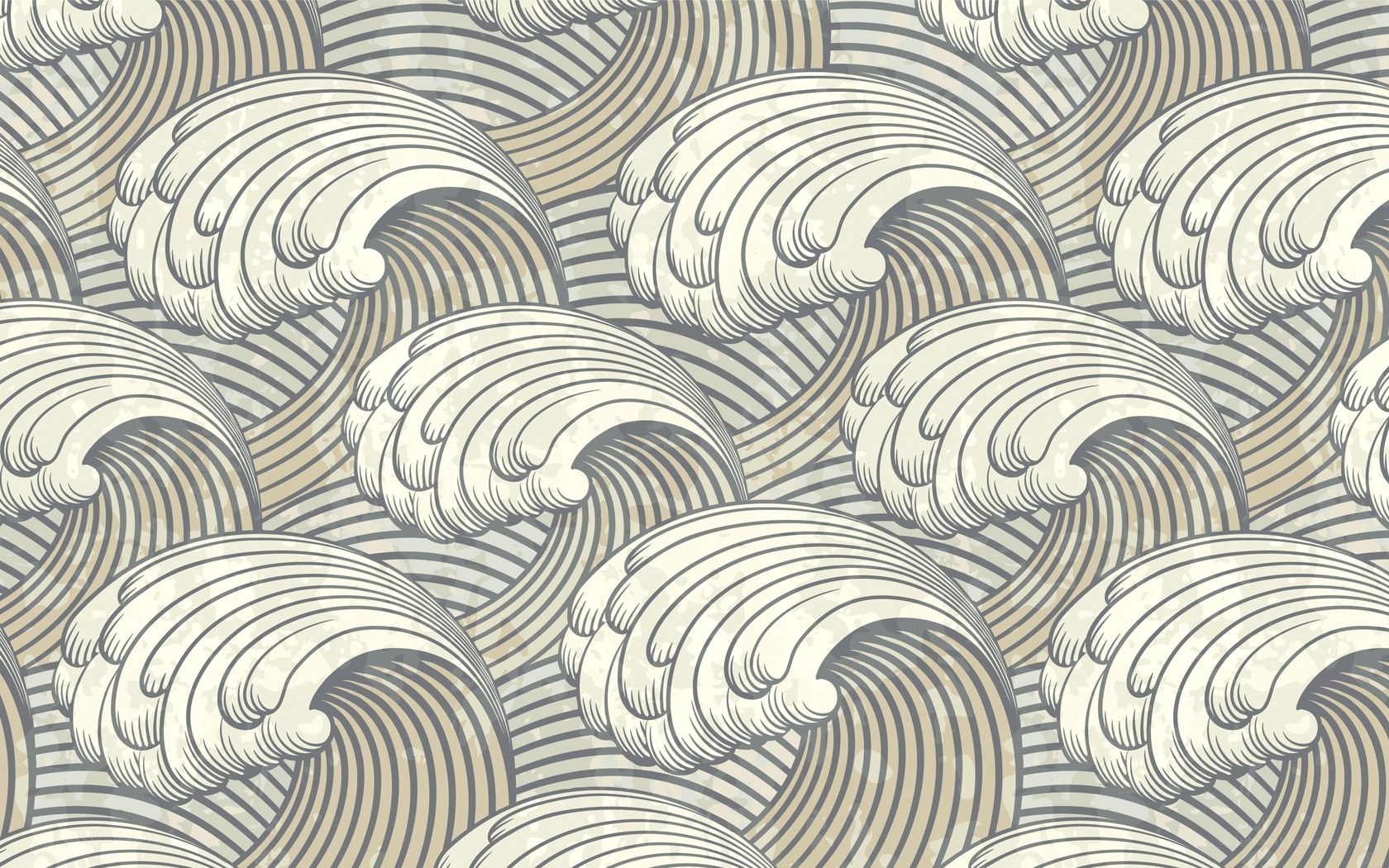 seamless wave pattern design