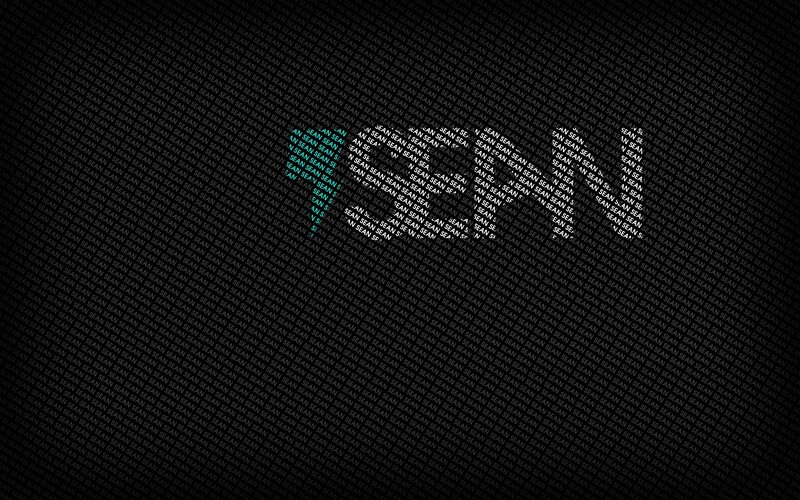 Sean text pattern background