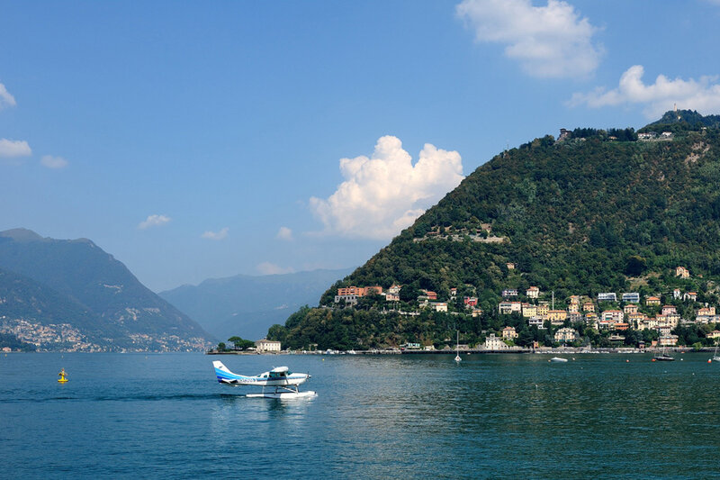 Seaplane on Lake