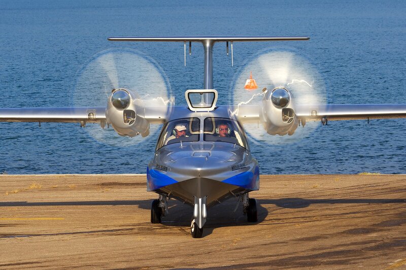 Seaplane on Tarmac
