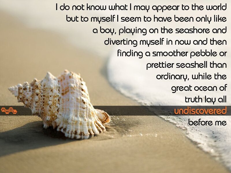 Seashell on Beach — Beige