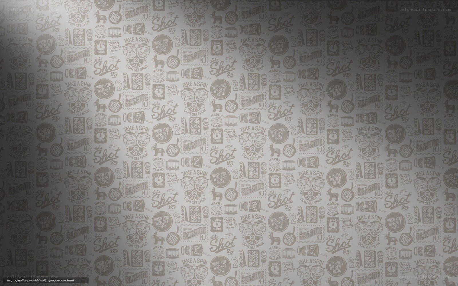Seaside NJ pattern wallpaper