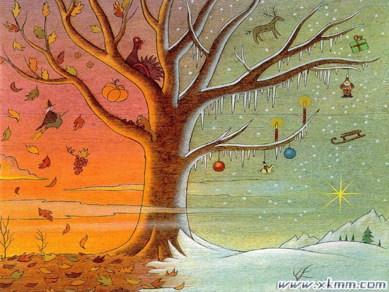 Seasons of the Year Tree