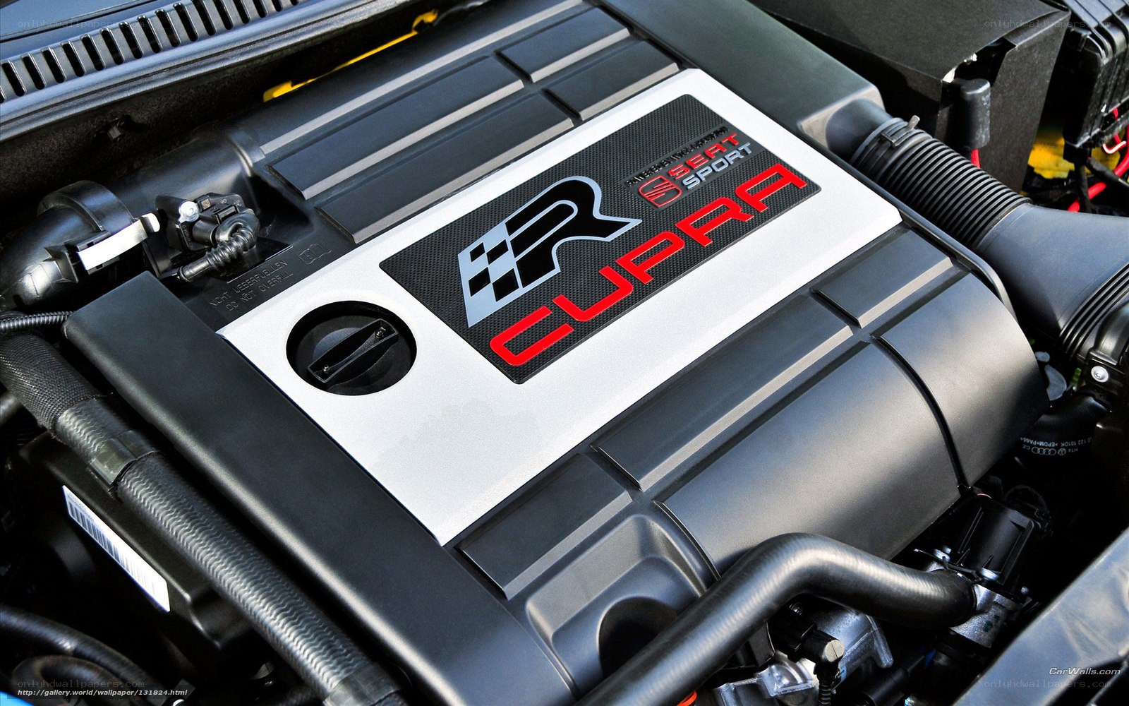 SEAT CUPRA engine bay