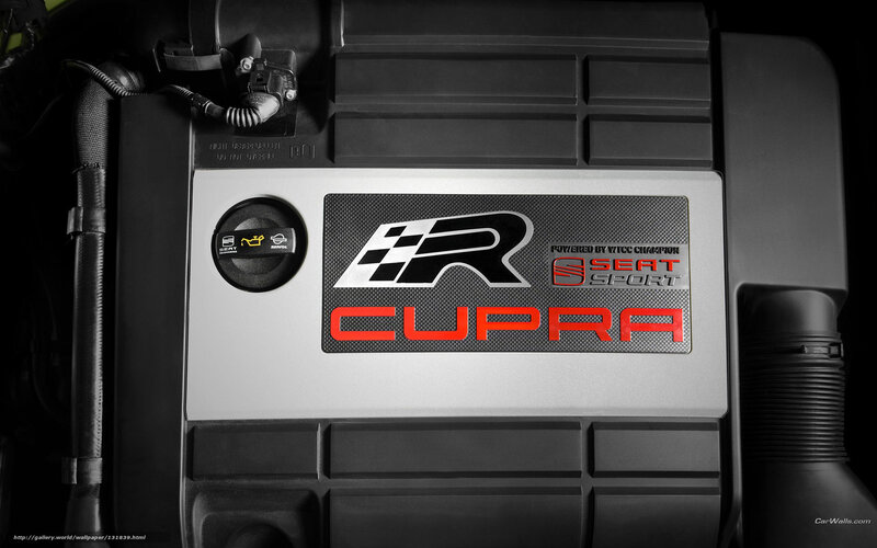 Seat Cupra engine cover