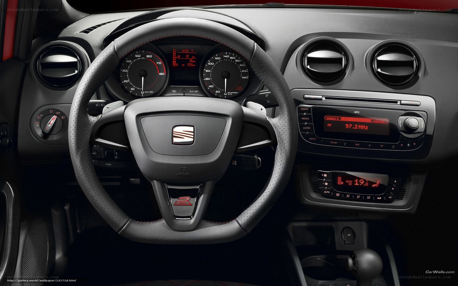 SEAT Ibiza interior dashboard