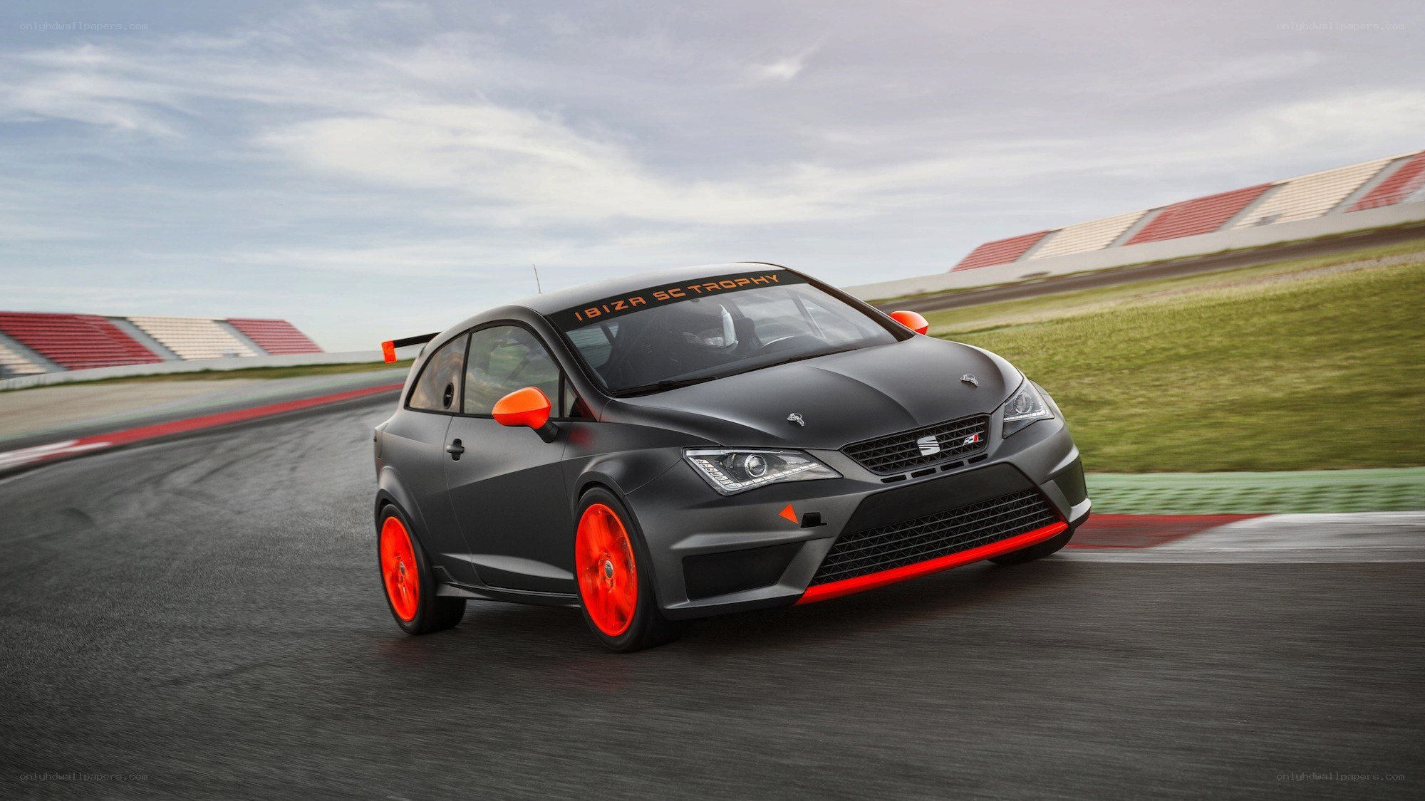 SEAT Ibiza SC Trophy on track