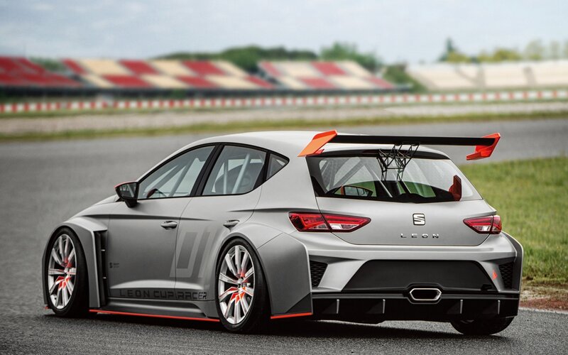 SEAT Leon Cup Racer on track
