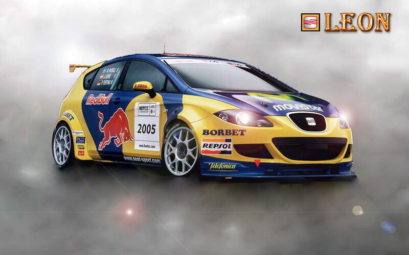 SEAT Leon WRC race car