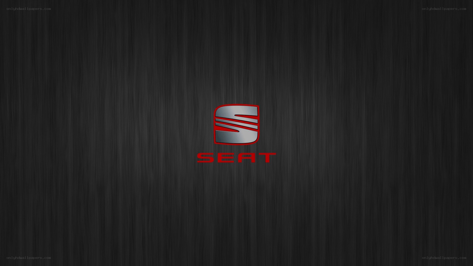 Seat logo on dark background