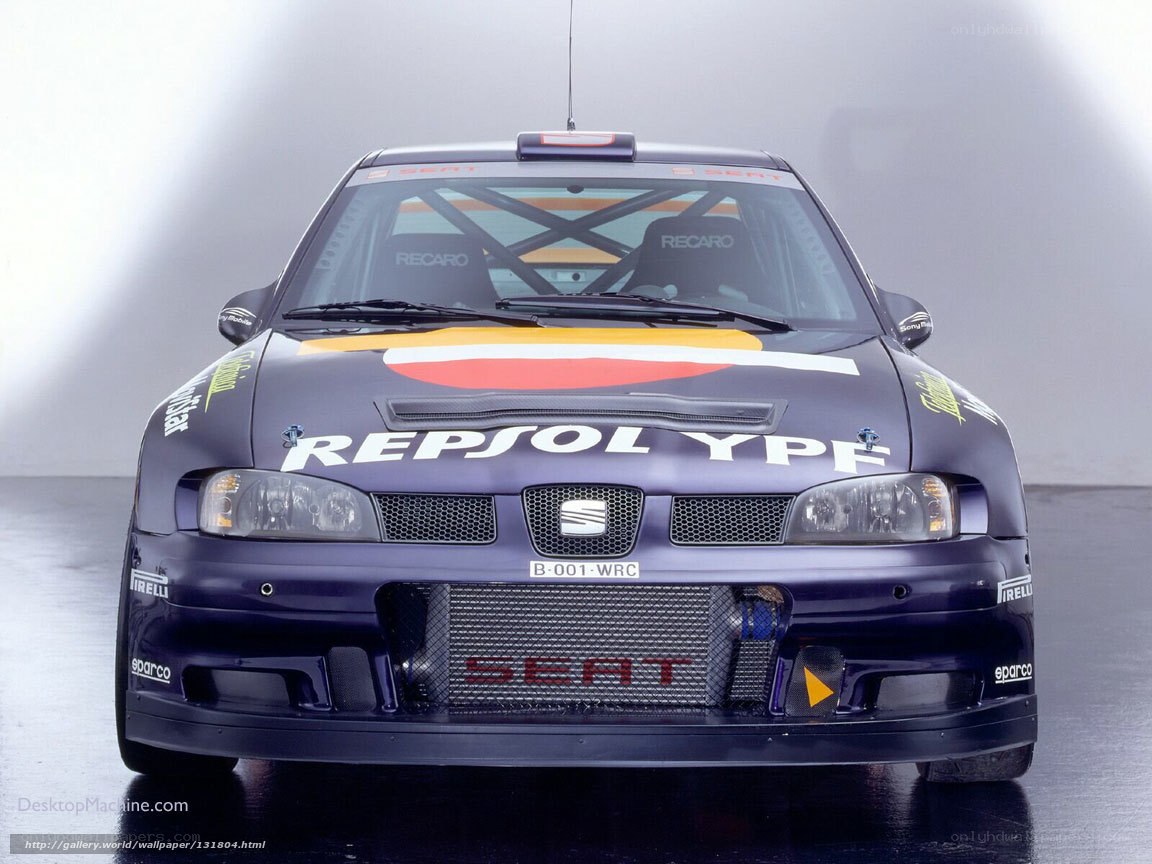 SEAT race car front view