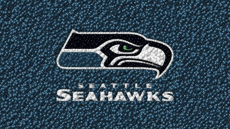 Seattle Seahawks Logo — Blue, Bold, Digital Art