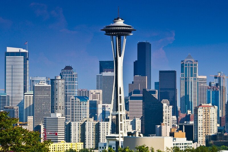 Seattle skyline with Space Needle