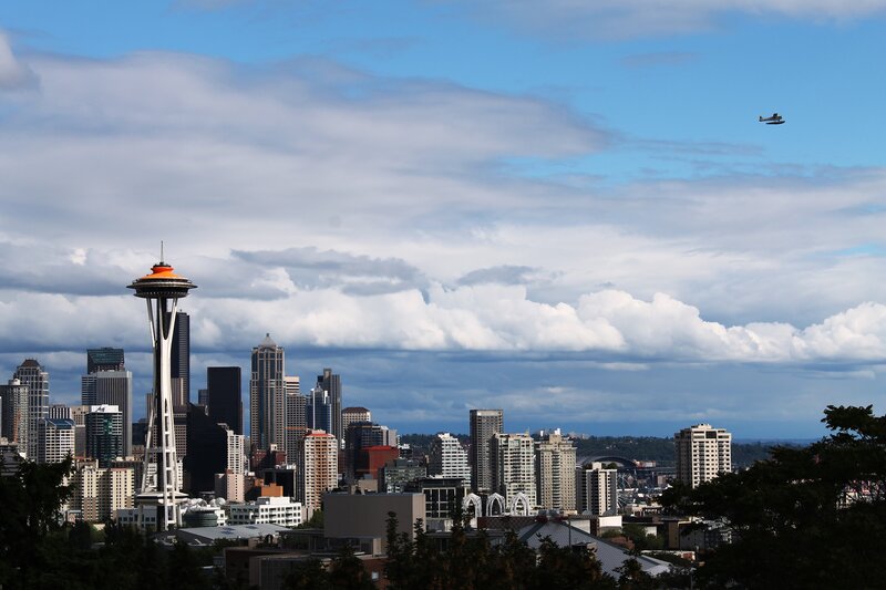 Seattle skyline with Space Needle
