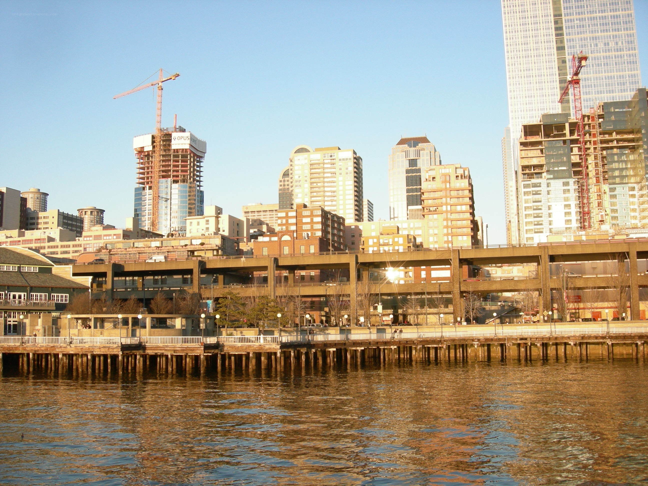 Seattle waterfront skyline