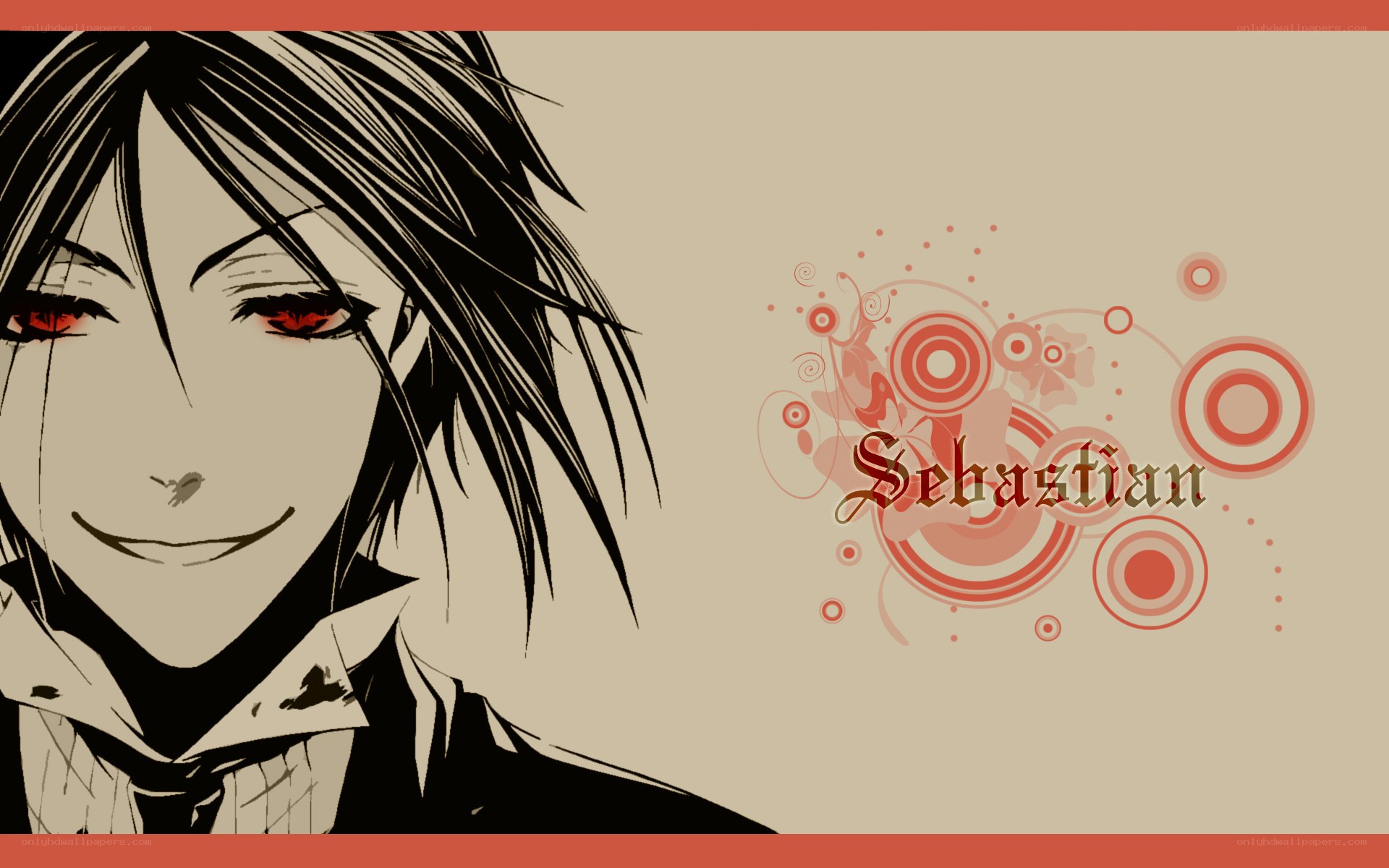 Sebastian anime character art