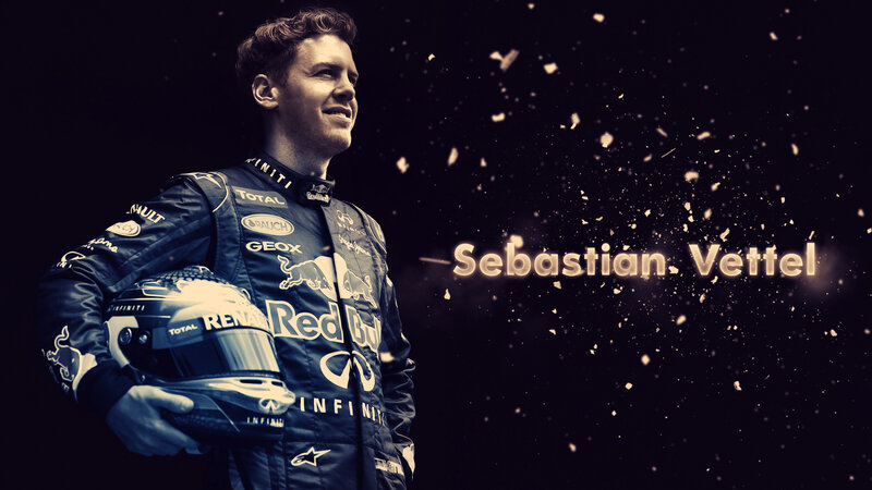 Sebastian Vettel portrait