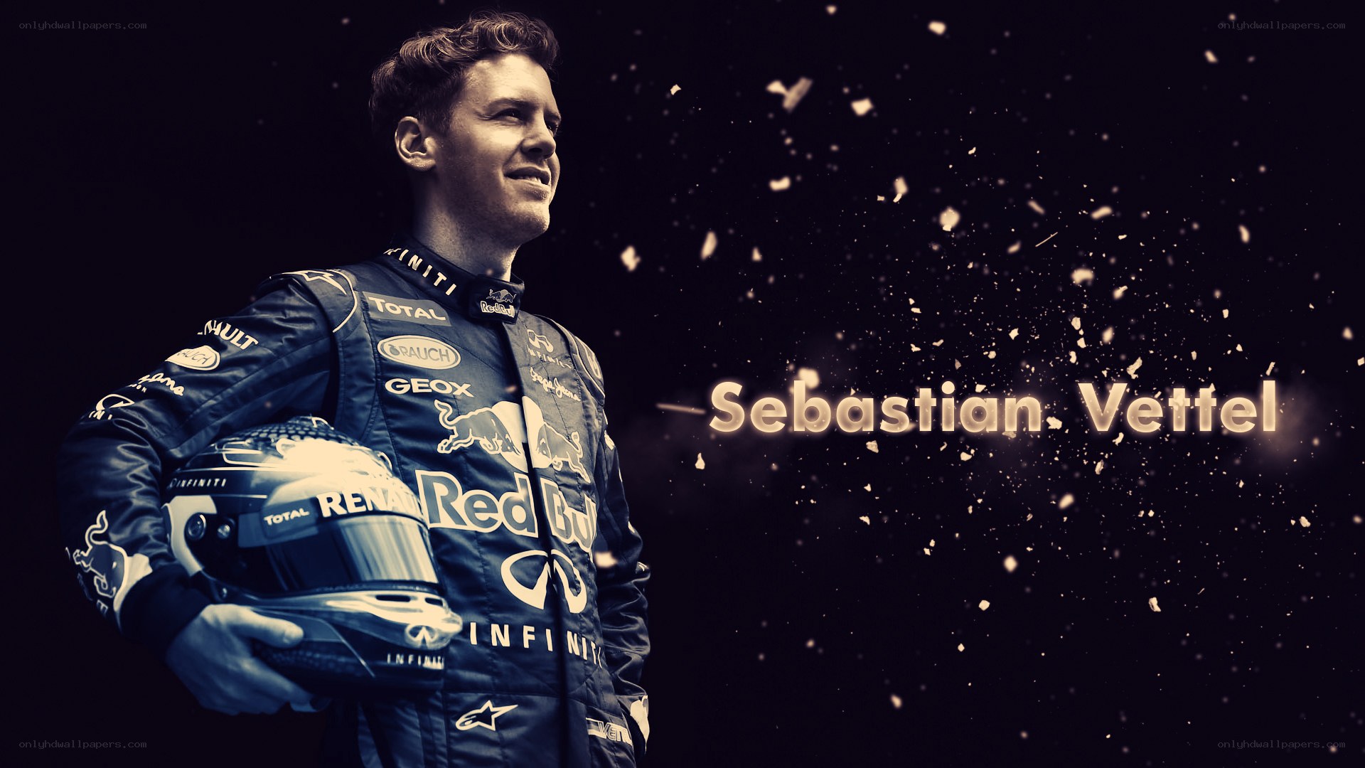 Sebastian Vettel portrait