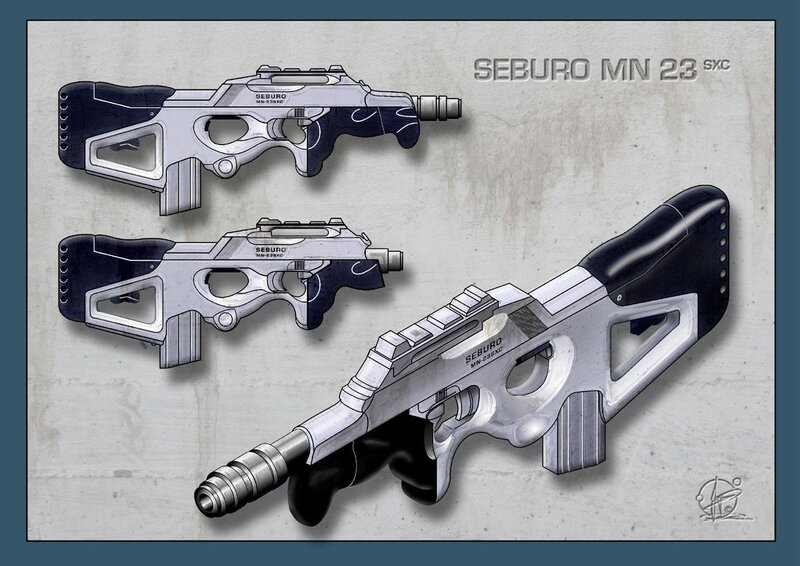 Seburo MN-23 SXC weapon design