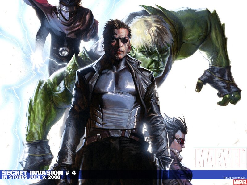 Secret Invasion #4 comic cover