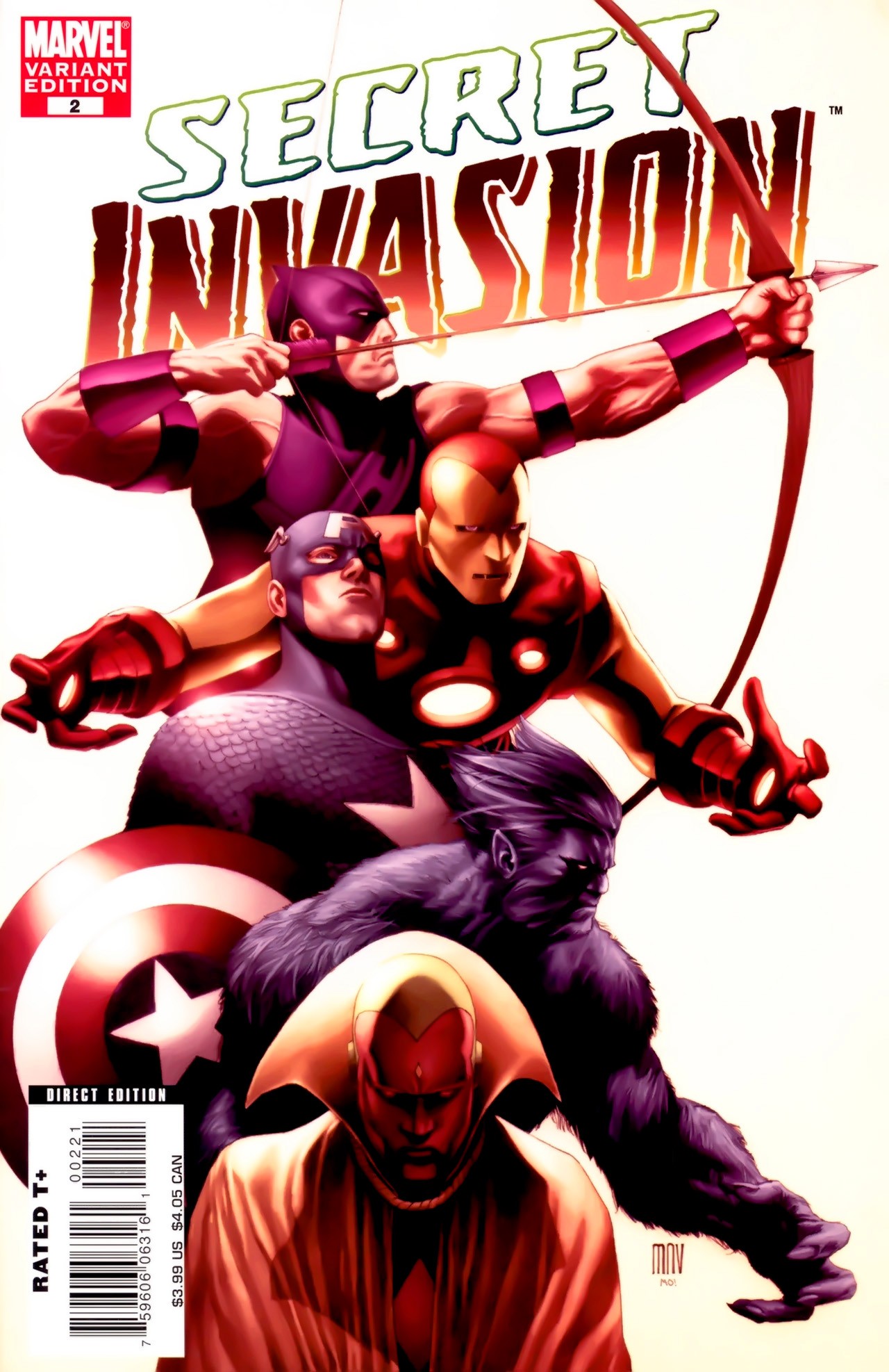 Secret Invasion comic cover