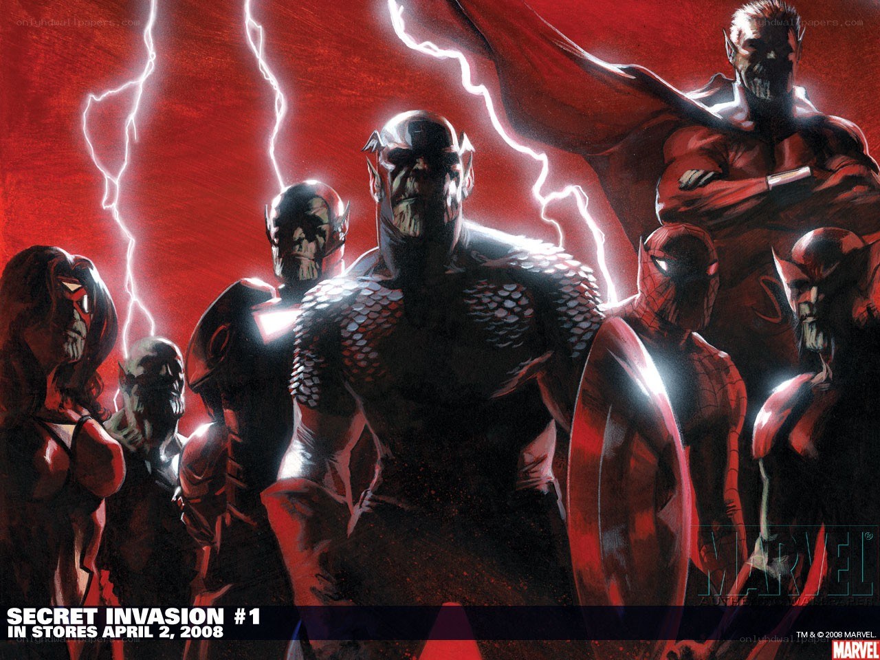 Secret Invasion comic cover