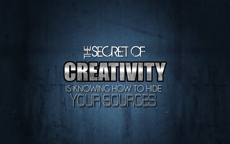secret of creativity