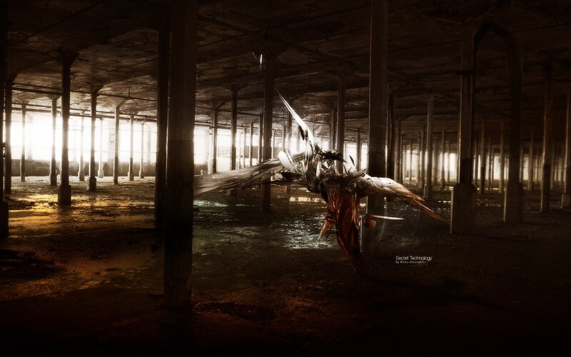 Secret Technology in Abandoned Warehouse