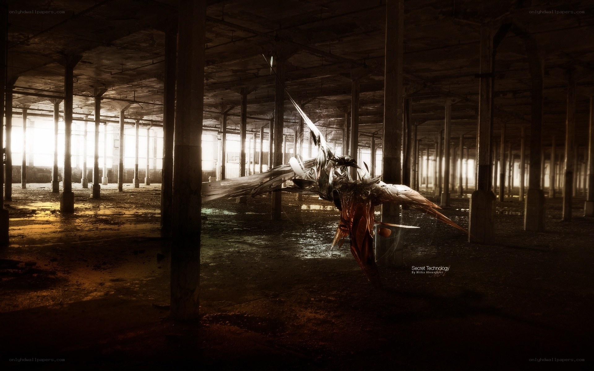 Secret Technology in Abandoned Warehouse