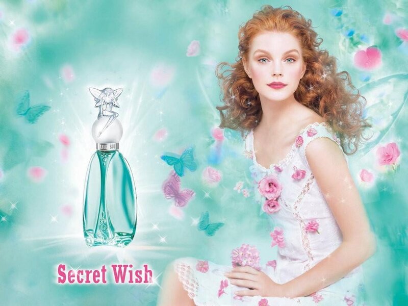 Secret Wish perfume advertisement