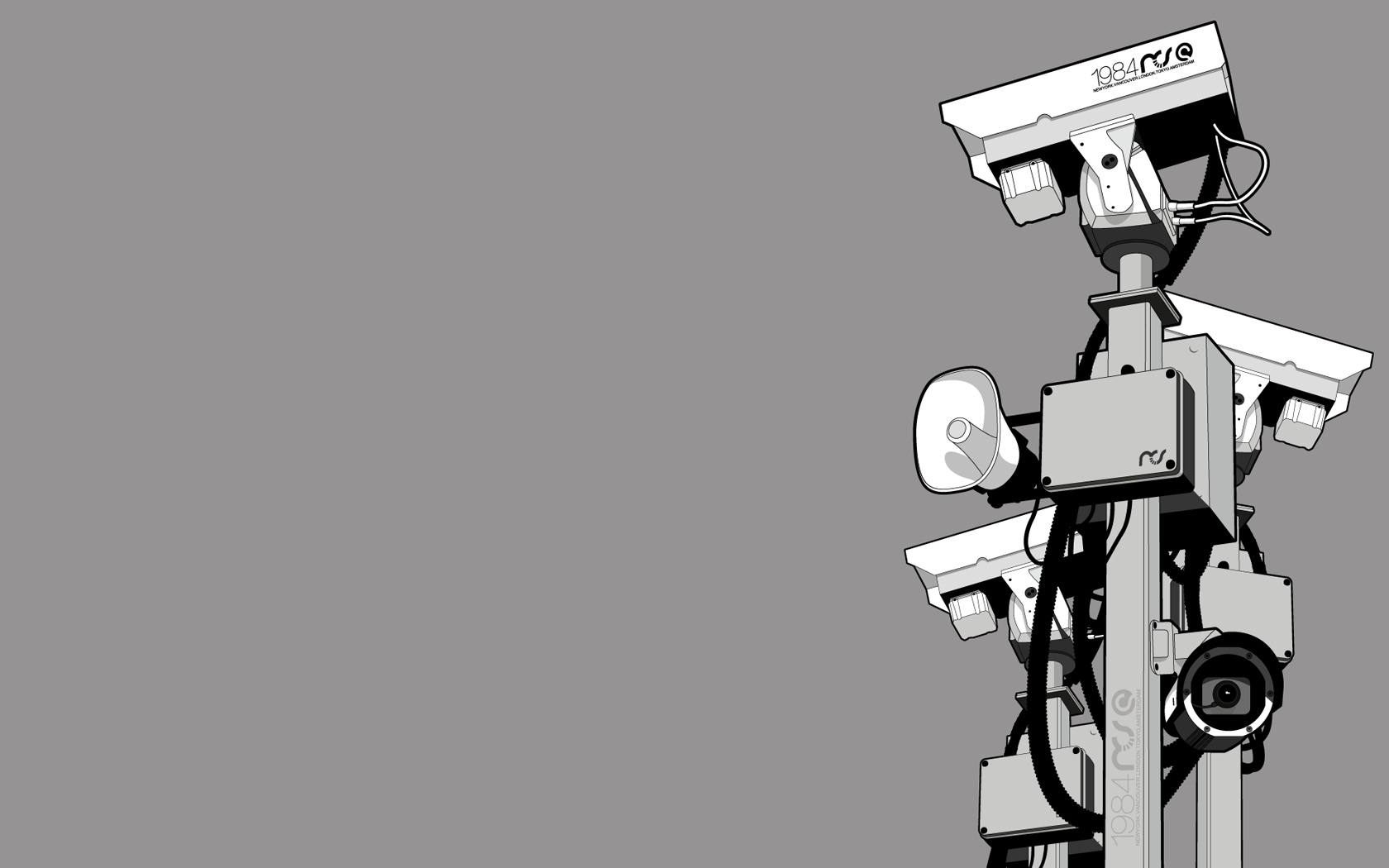 security camera array