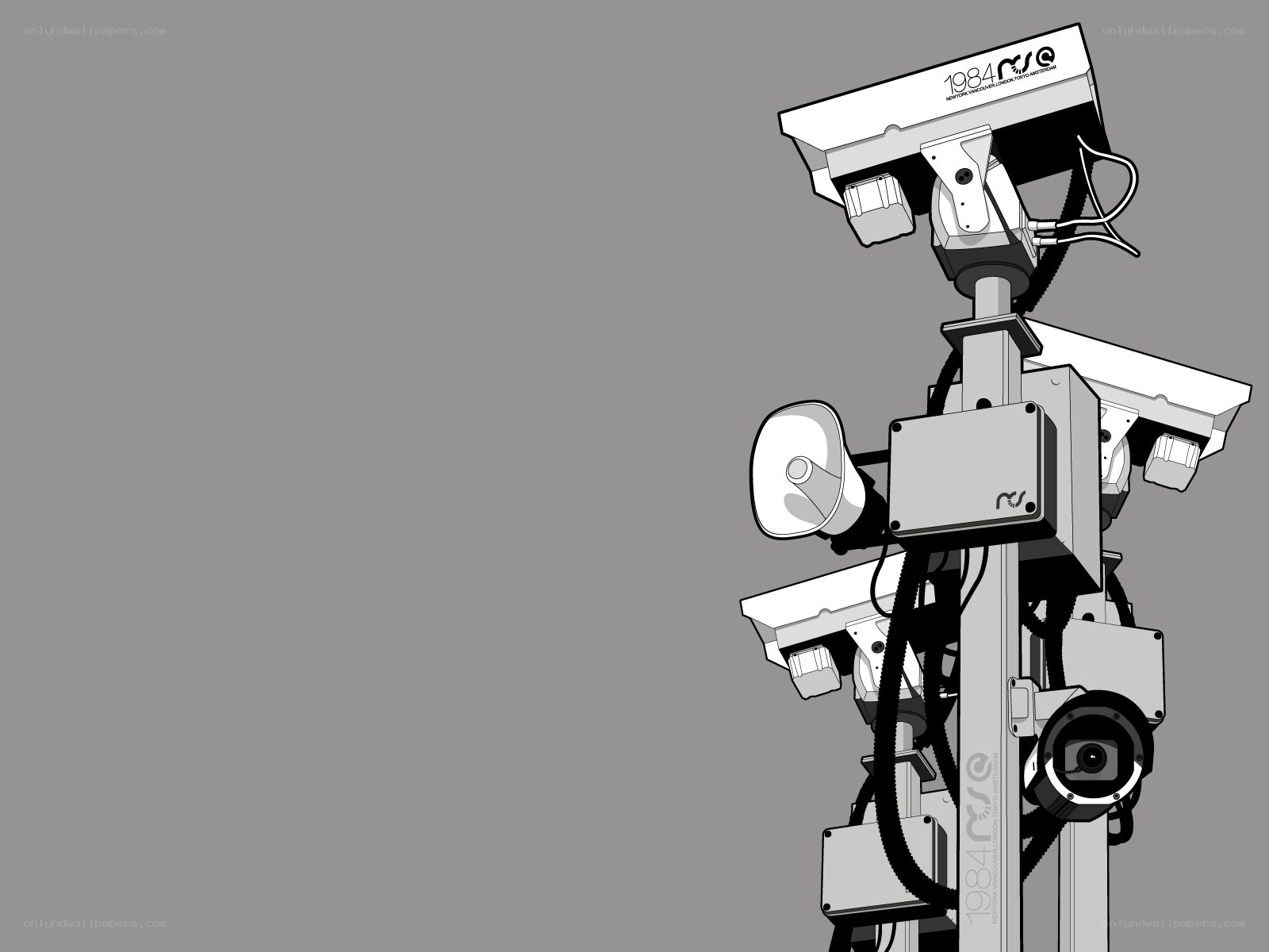 security camera array