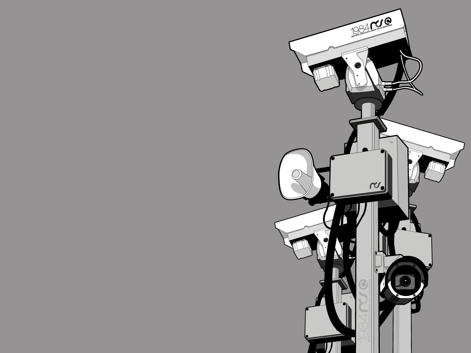 security camera array