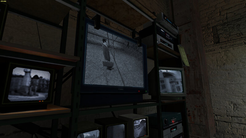 security room with monitors