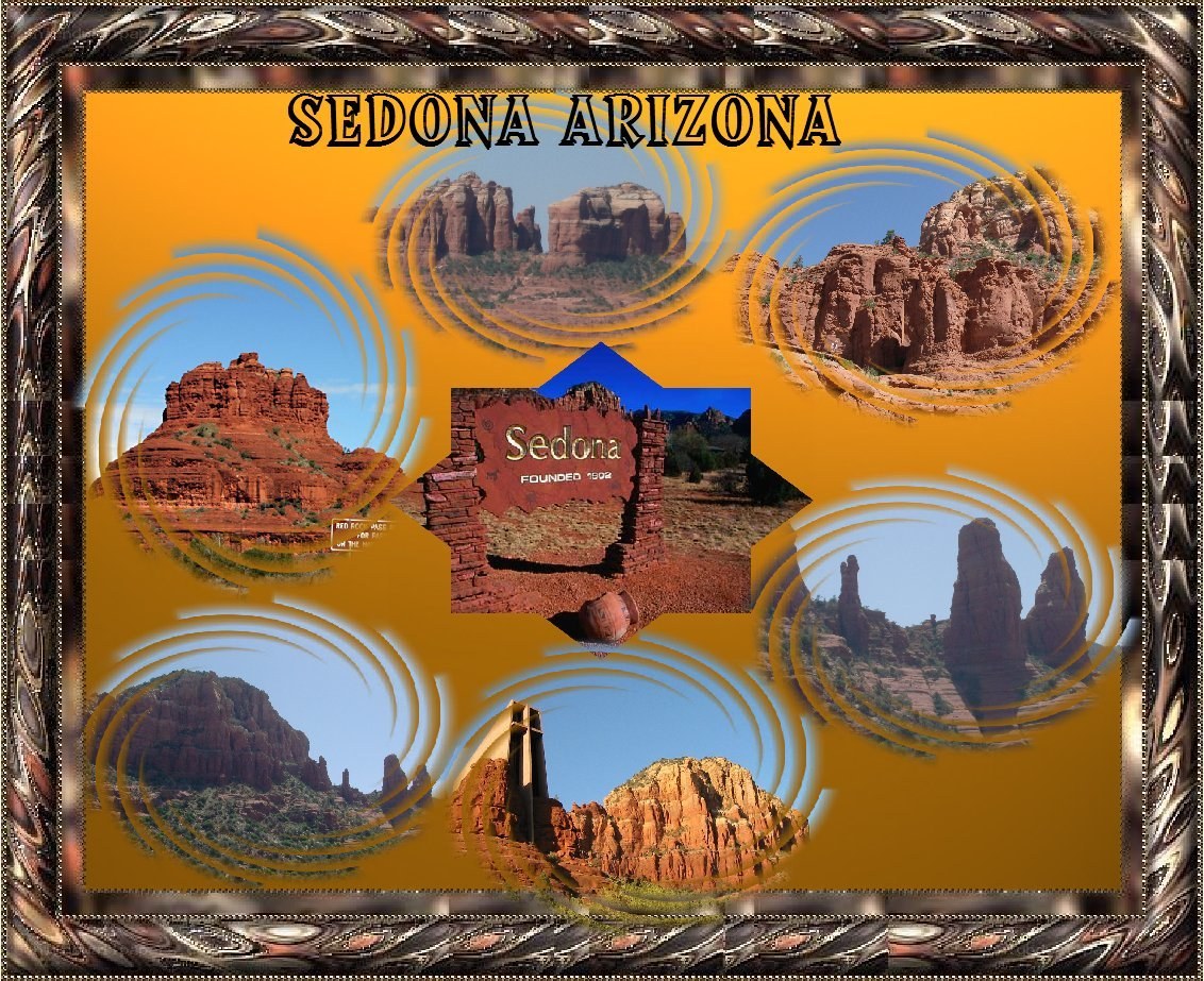 Sedona Arizona collage