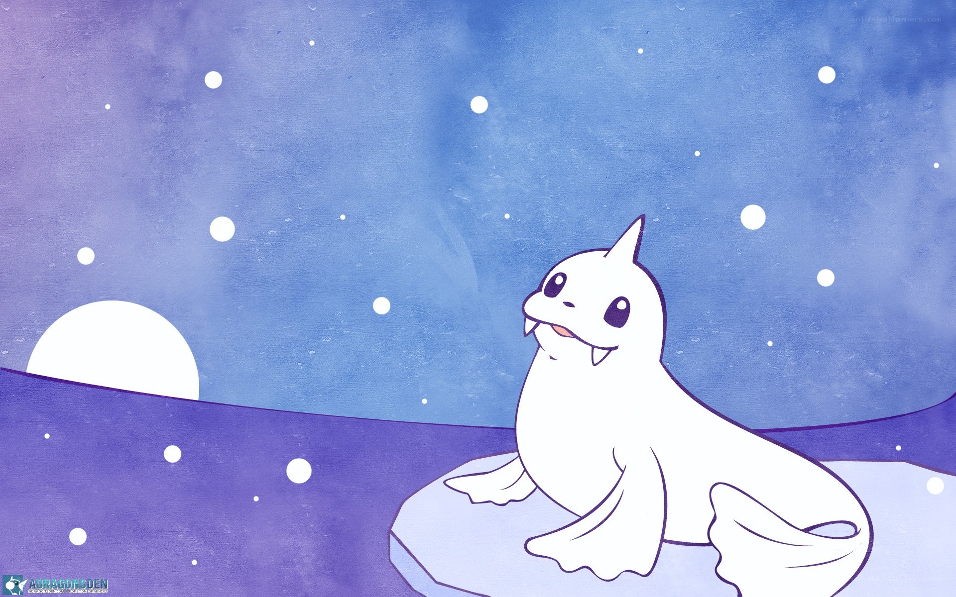 Seel on an ice floe