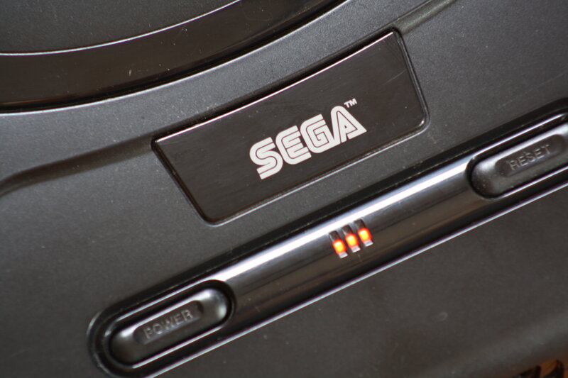 Sega Console Front Panel