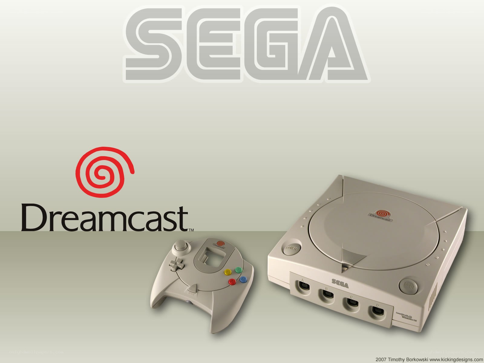 Sega Dreamcast console