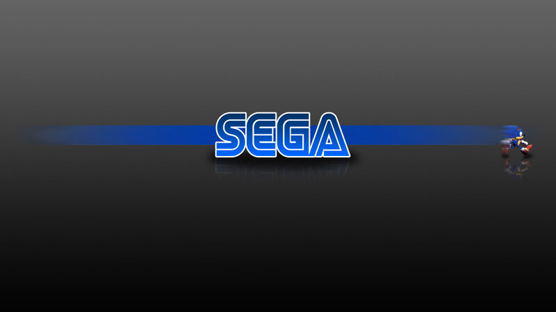 SEGA logo with Sonic