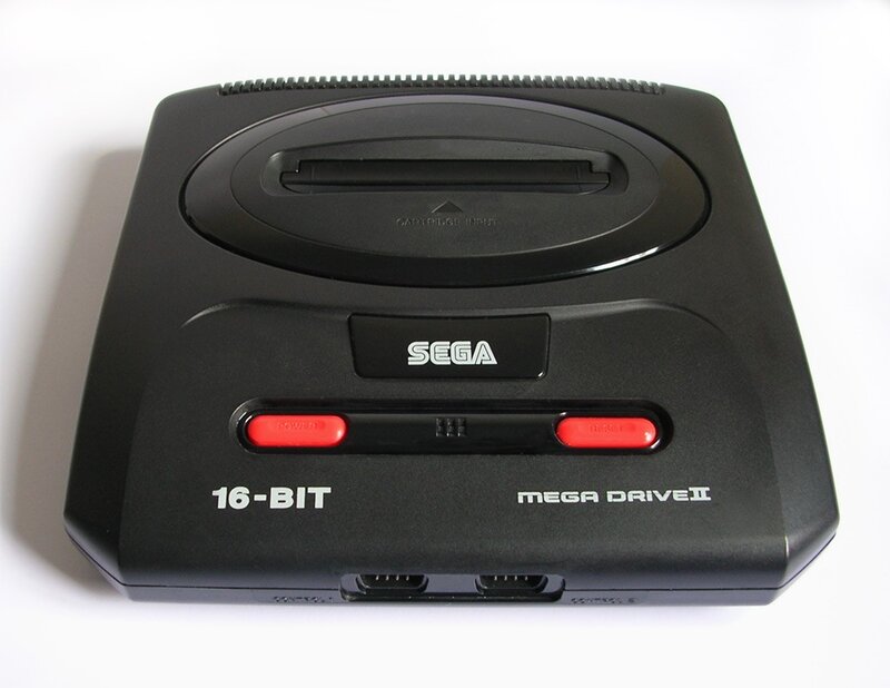 Sega Mega Drive II console