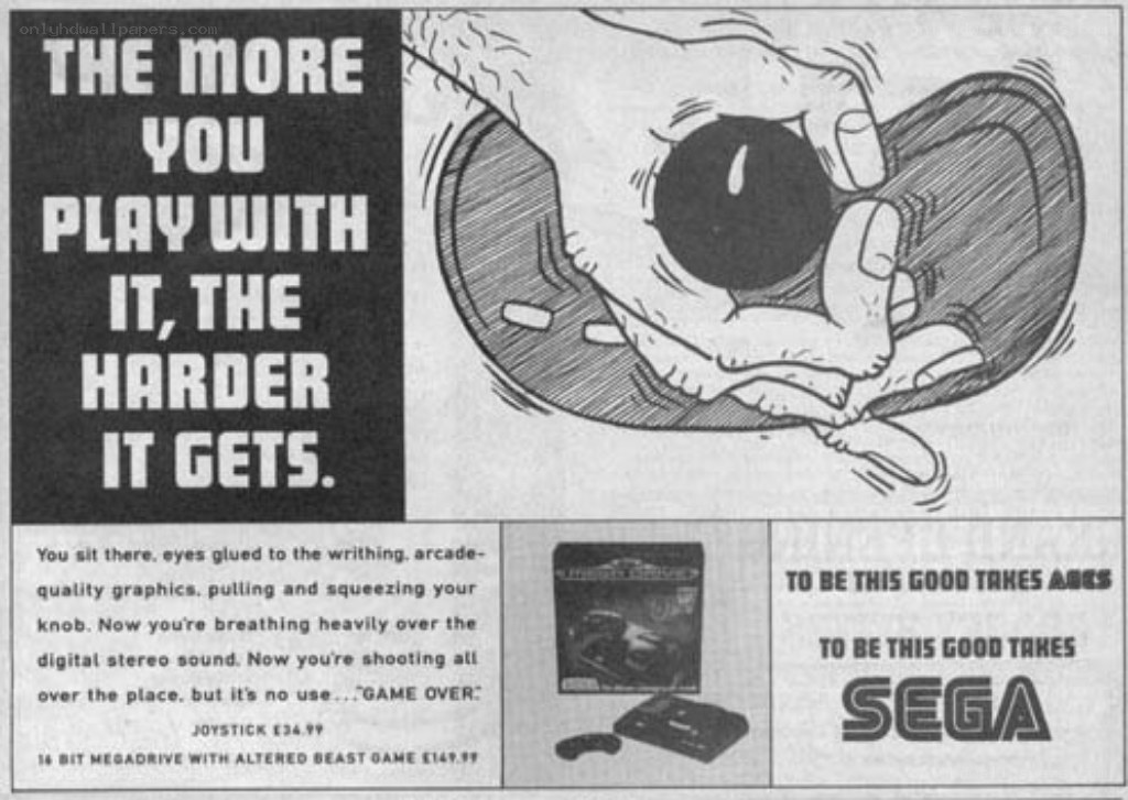 Sega Megadrive ad