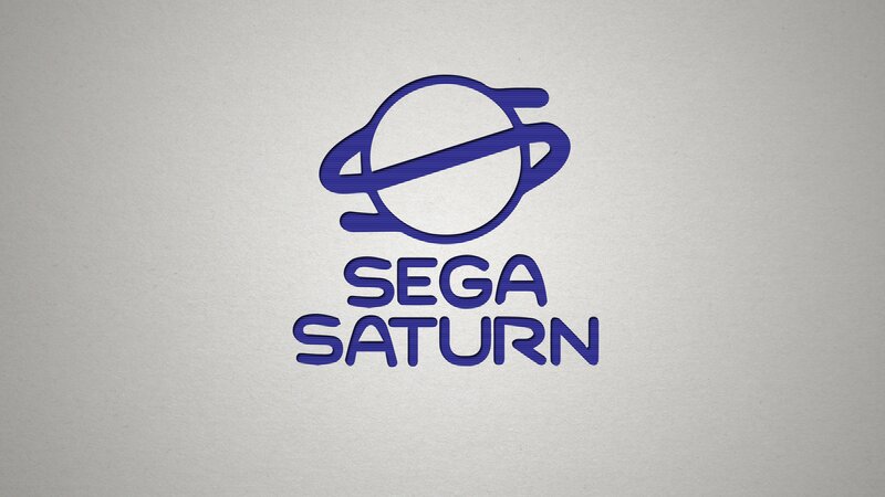 Sega Saturn Logo — Blue, Neutral