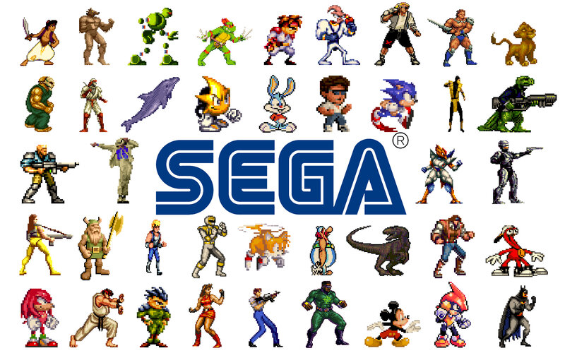Sega video game characters