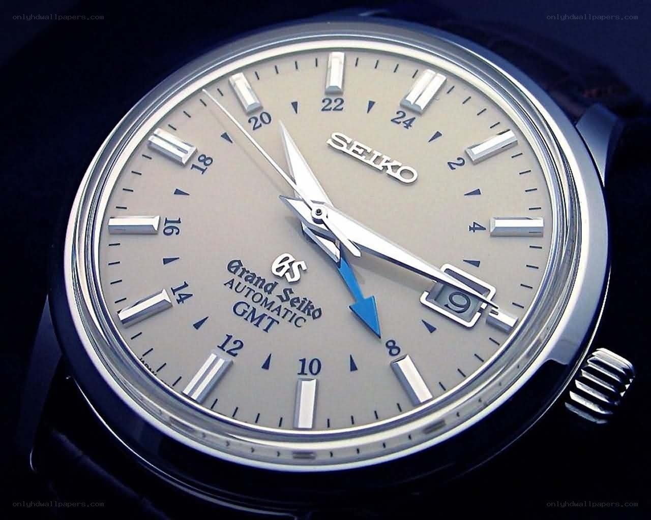 Seiko Grand Seiko GMT watch