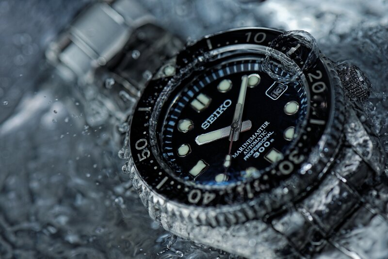 Seiko Watch in Water