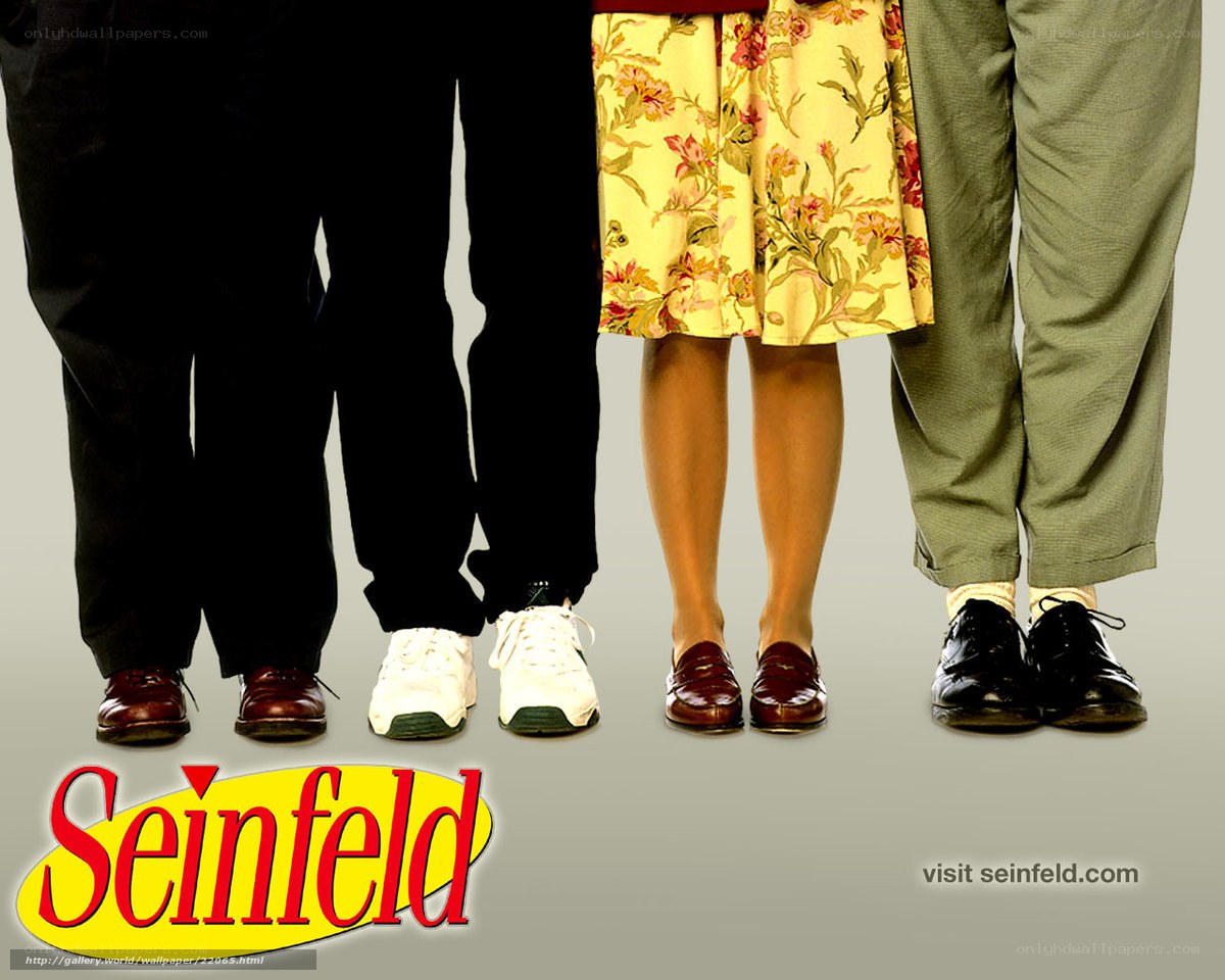 Seinfeld cast feet poster
