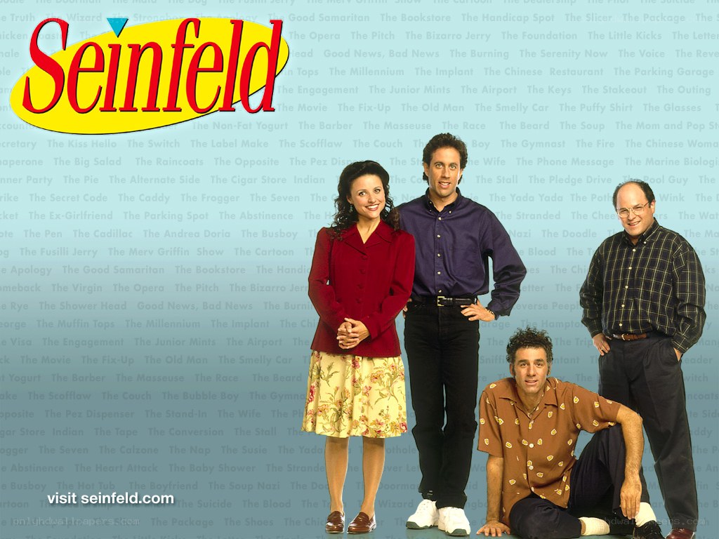 Seinfeld cast promotional image